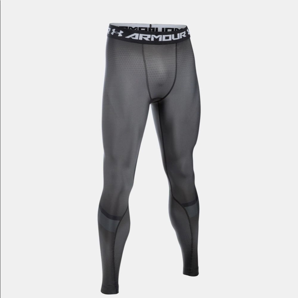 UA Charged Compression Pants Leggings Graphite